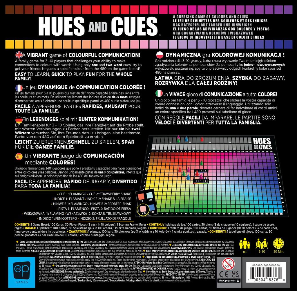Hues and Cues (English, Spanish)