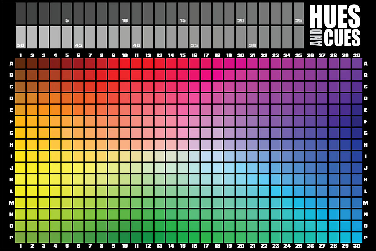 Hues and Cues (English, Spanish)