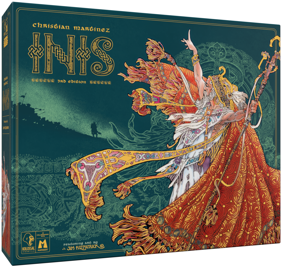 Inis 3rd Edition English Board Game – A Jogar É Que A Gente Se Entende