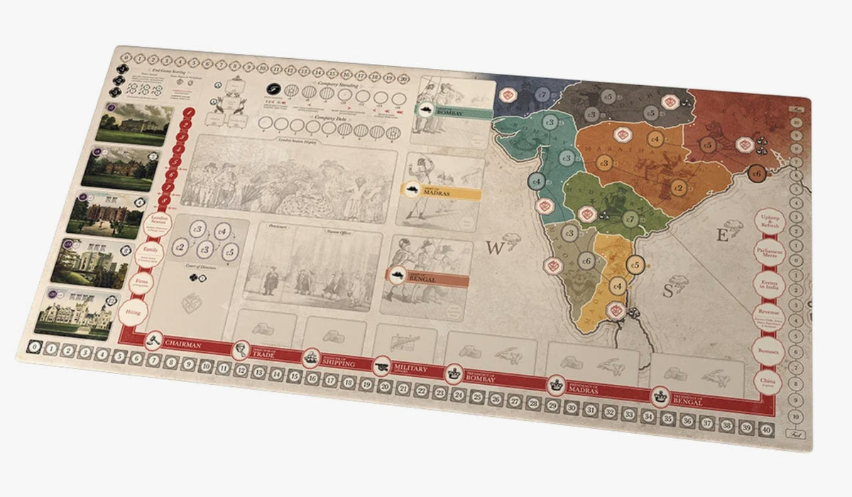 John Company Board Game Playmat
