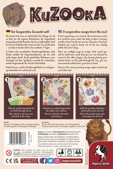 KuZOOkA, English Edition