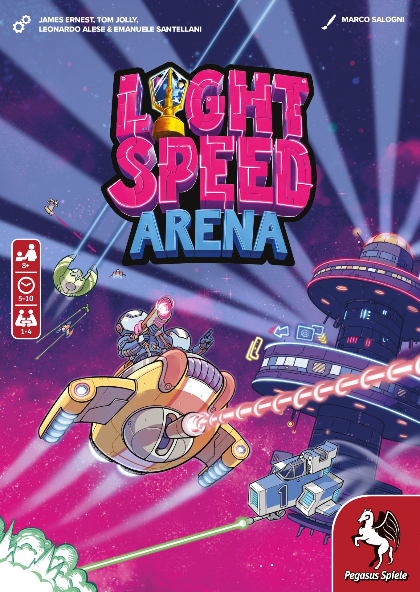 Light Speed Arena, English Board Game