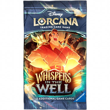 Disney Lorcana Azurite Sea: Sobre de refuerzo, 12 cartas (EN)