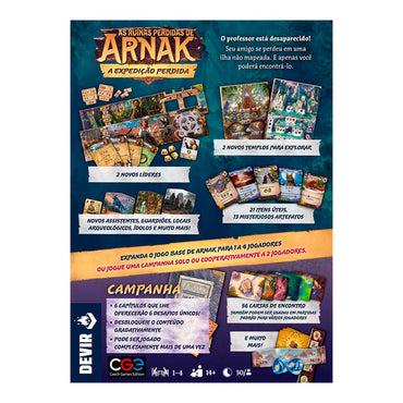 Las ruinas perdidas de Arnak: La expedición perdida (en inglés)