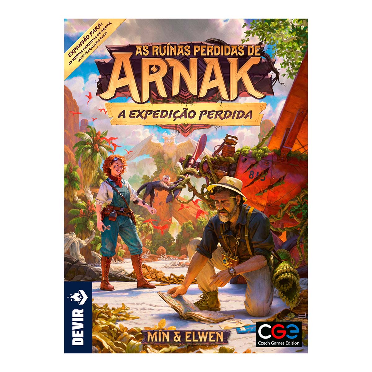 Las ruinas perdidas de Arnak: La expedición perdida (en inglés)