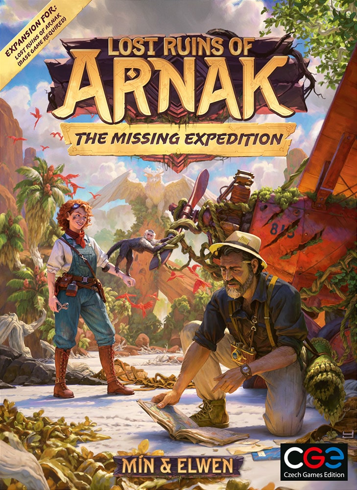 The Lost Ruins of Arnak: The Missing Expedition Expansion, English Edition