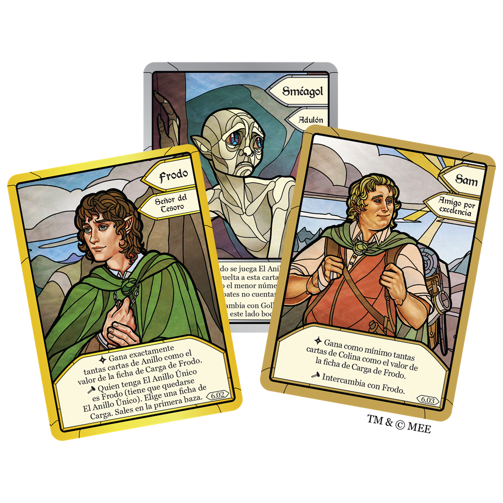 Las Dos Torres: El Juego de Bazas (LOTR Two Towers Trick Taking Game), Edicíon en Español