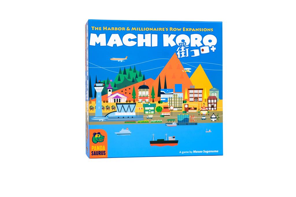 5.º aniversario de Machi Koro: Las expansiones de Harbor y Millionaire's Row (en inglés)