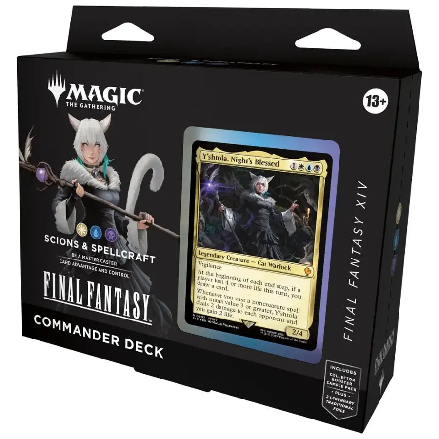 magic the gathering final fantasy commander deck scions and spellcraft