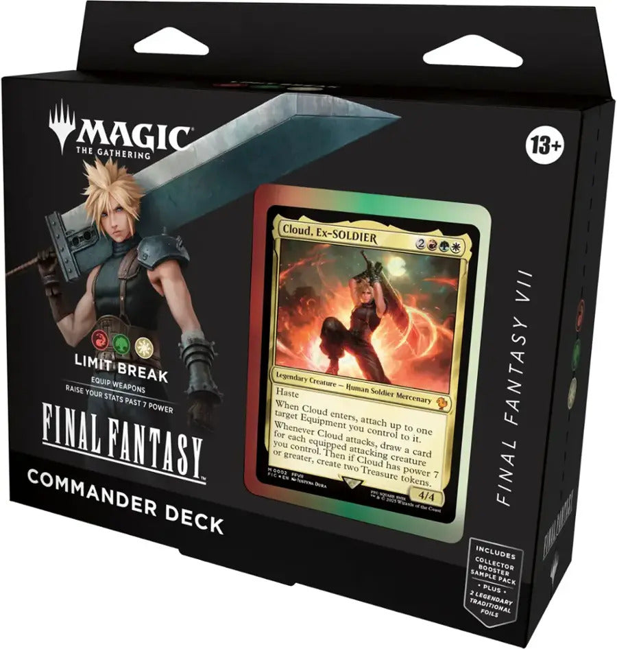 magic the gathering final fantasy commander deck limit break