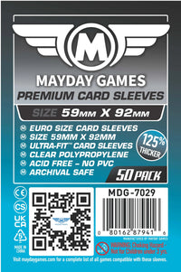 Mayday Card Sleeves: Premium, 80 Micron Pack of 50 A Jogar Que A Gente Se Entende Mayday Card Sleeves: Premium, 80 Micron Pack of 50 A Jogar Que A Gente Se Entende