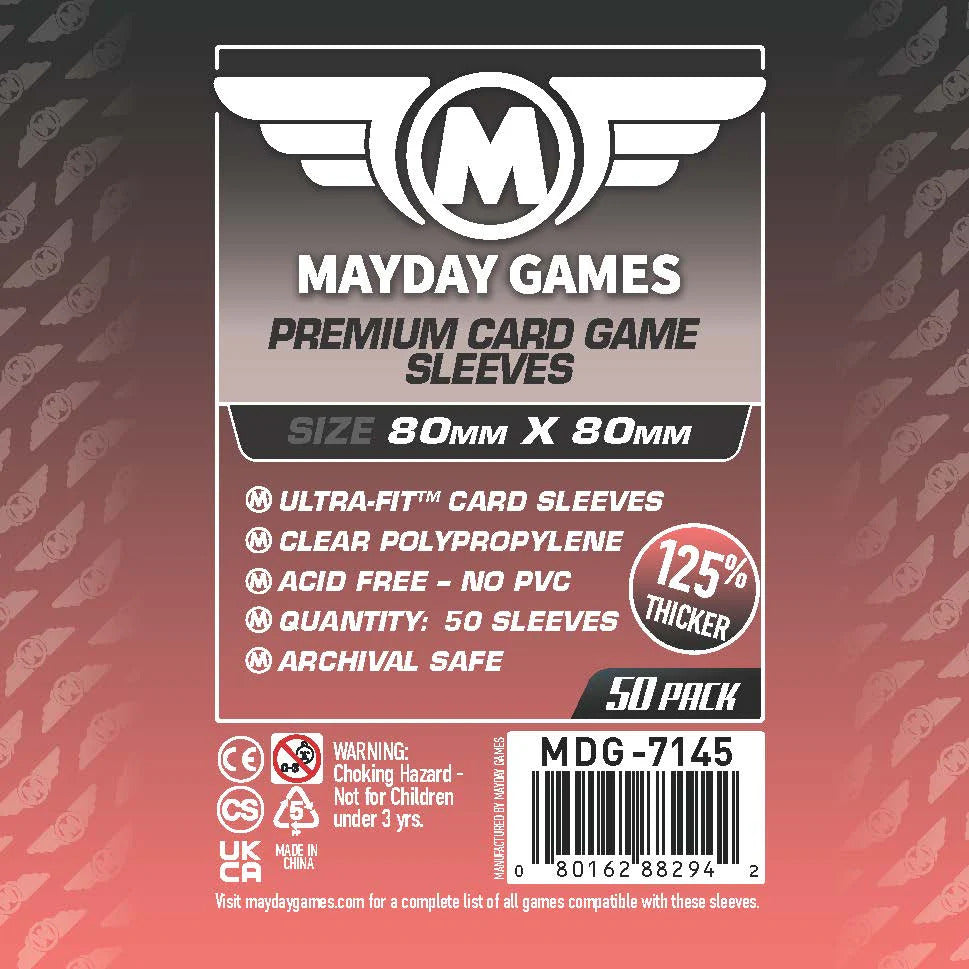 Mayday Card Sleeves: Premium, Pack of 50