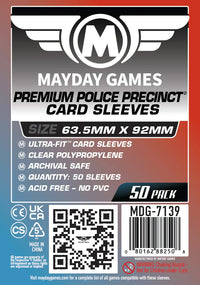 Mayday Card Sleeves: Premium, 80 Micron Pack of 50 A Jogar Que A Gente Se Entende Mayday Card Sleeves: Premium, 80 Micron Pack of 50 A Jogar Que A Gente Se Entende