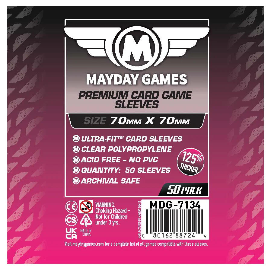 Mayday Card Sleeves: Premium, Pack of 50