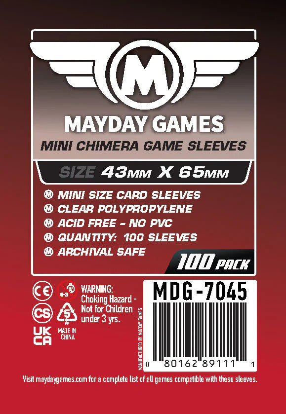 Mayday Card Sleeves: Normal, Pack of 100