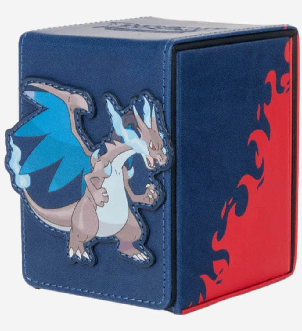 Pokemon Mega Charizard X Alcove Flip Deck Box Deck