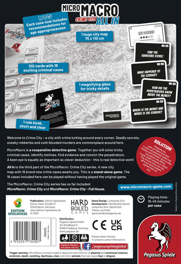 MicroMacro: Crime City 3 – All in, English Edition