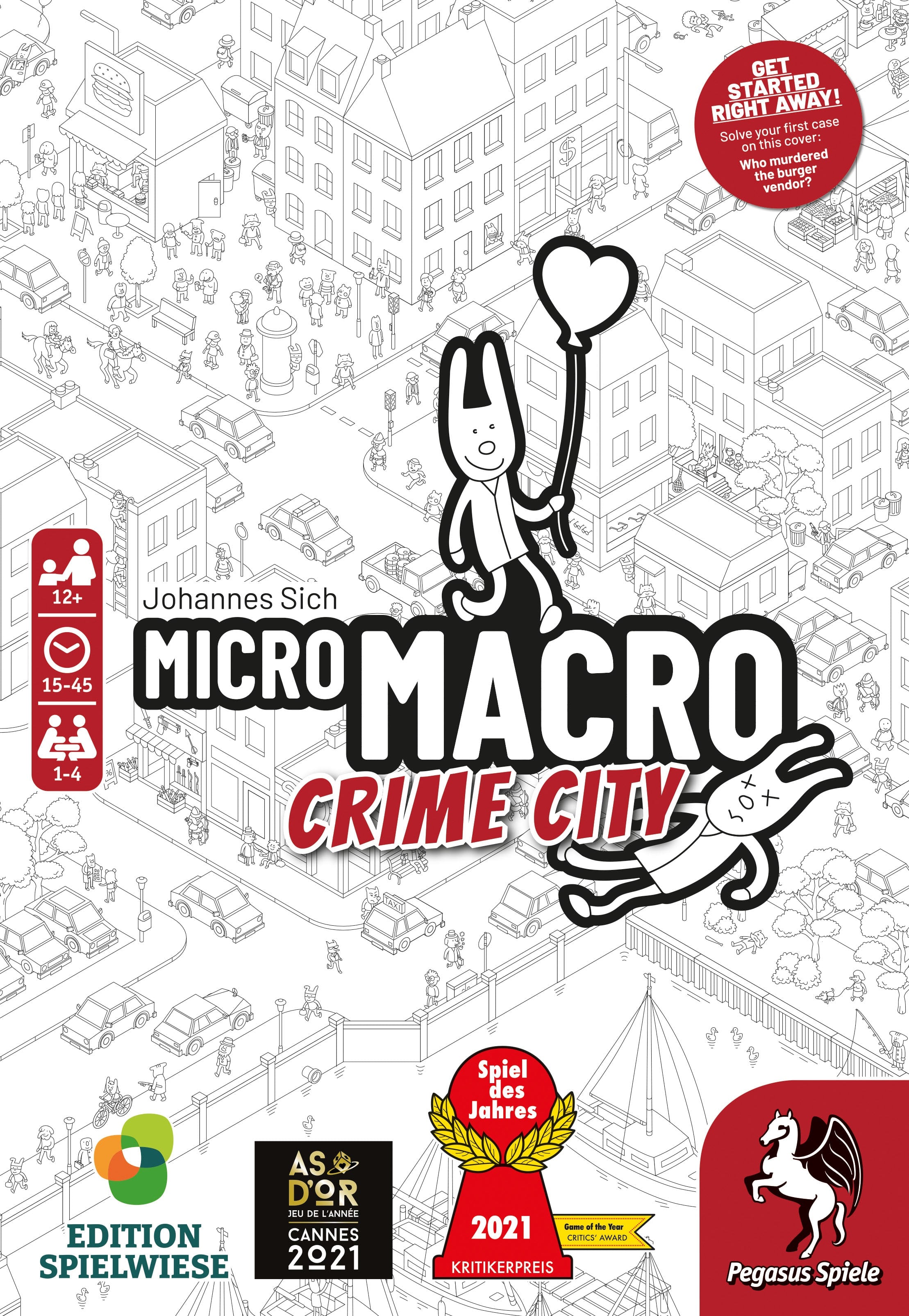 MicroMacro: Crime City, English Edition