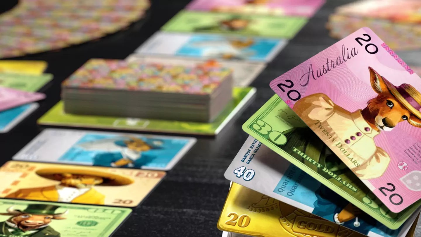 Money English Board Game