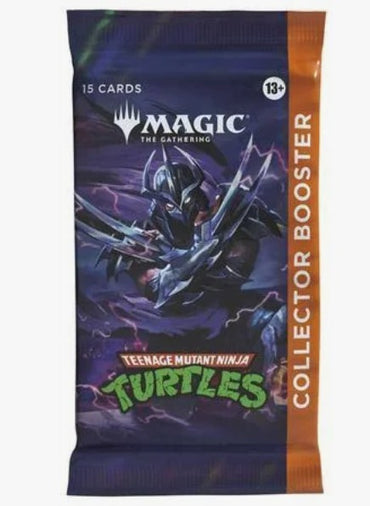 Magic The Gathering Teenage Mutant Ninja Turtle Collector Booster Display of 12 Packs of 15 Cards, English Edition