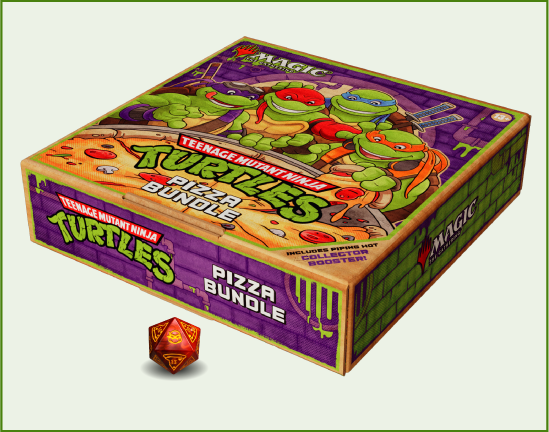Magic the Gathering Teenage Mutant Ninja Turtle: Pizza Bundle, English Edition