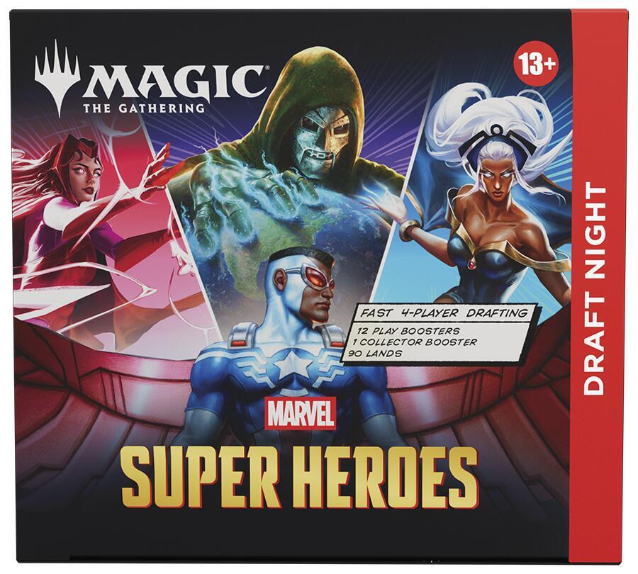 Magic The Gathering Marvel Super Heroes Draft Night Bundle, English Edition