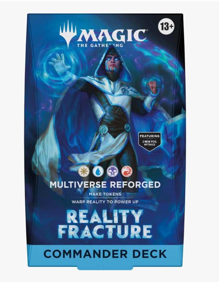 Magic The Gathering Reality Fracture Commander Deck - Multiverse Reforged, English Edition