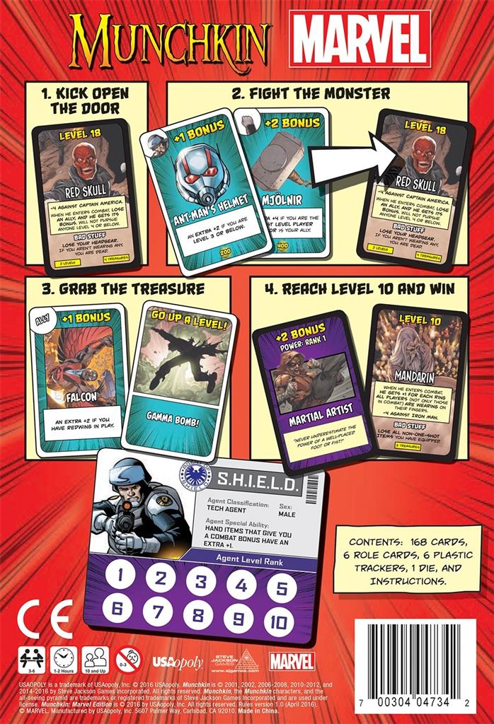 Munchkin: Edición Marvel (EN)