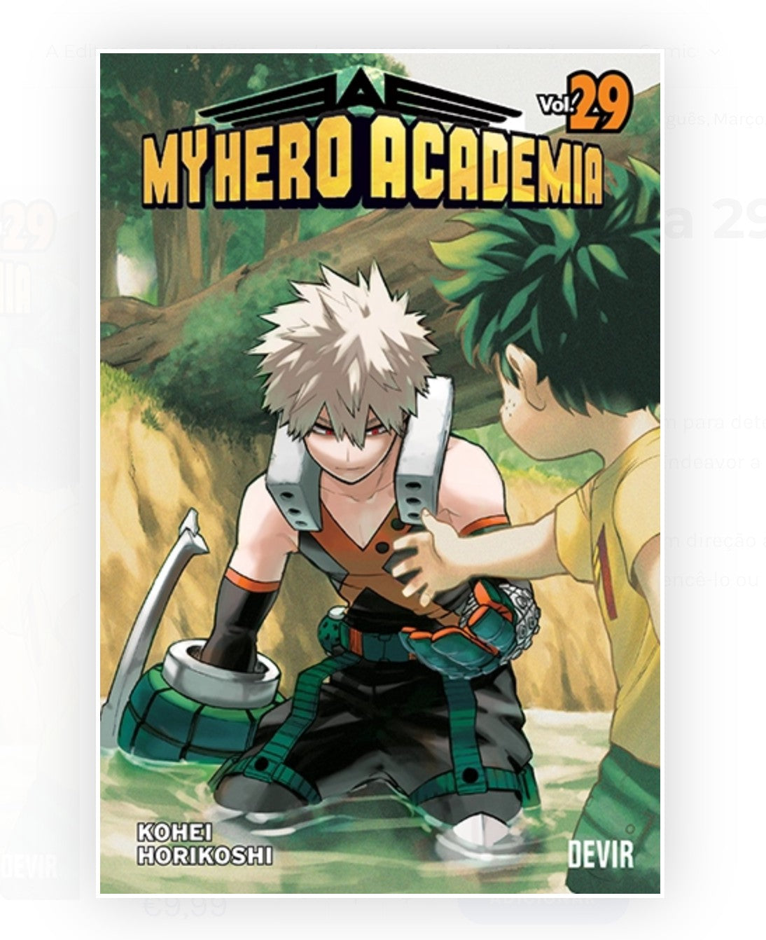 My Hero Academia Vol. 29 Manga em Português, Kohei Horikoshi