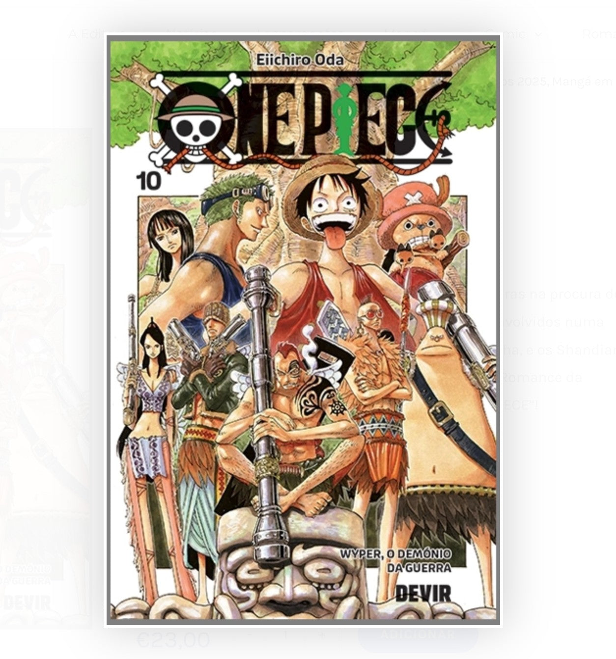 One Piece Vol. 10 Mangá em Portugûes, Eiichiro Oda