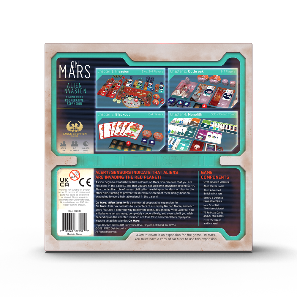 On Mars: Alien Invasion (EN)