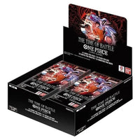 One Piece OP-16 The Time of Battle, Booster Display, 24 Packs of 12 Cards, English