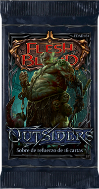 Flesh and Blood Outsiders: Paquete de refuerzo de 16 (en inglés)