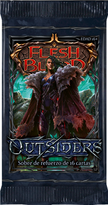 Flesh and Blood Outsiders: Paquete de refuerzo de 16 (en inglés)