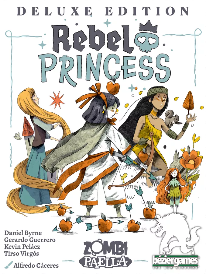 Rebel Princess Deluxe, English Board Game