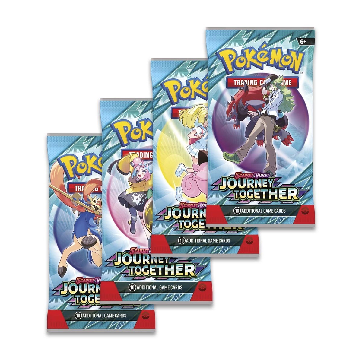 Pokemon Scarlet & Violet 9: Journey Together Booster Display of 36 Packs of 10 Cards, English Edition