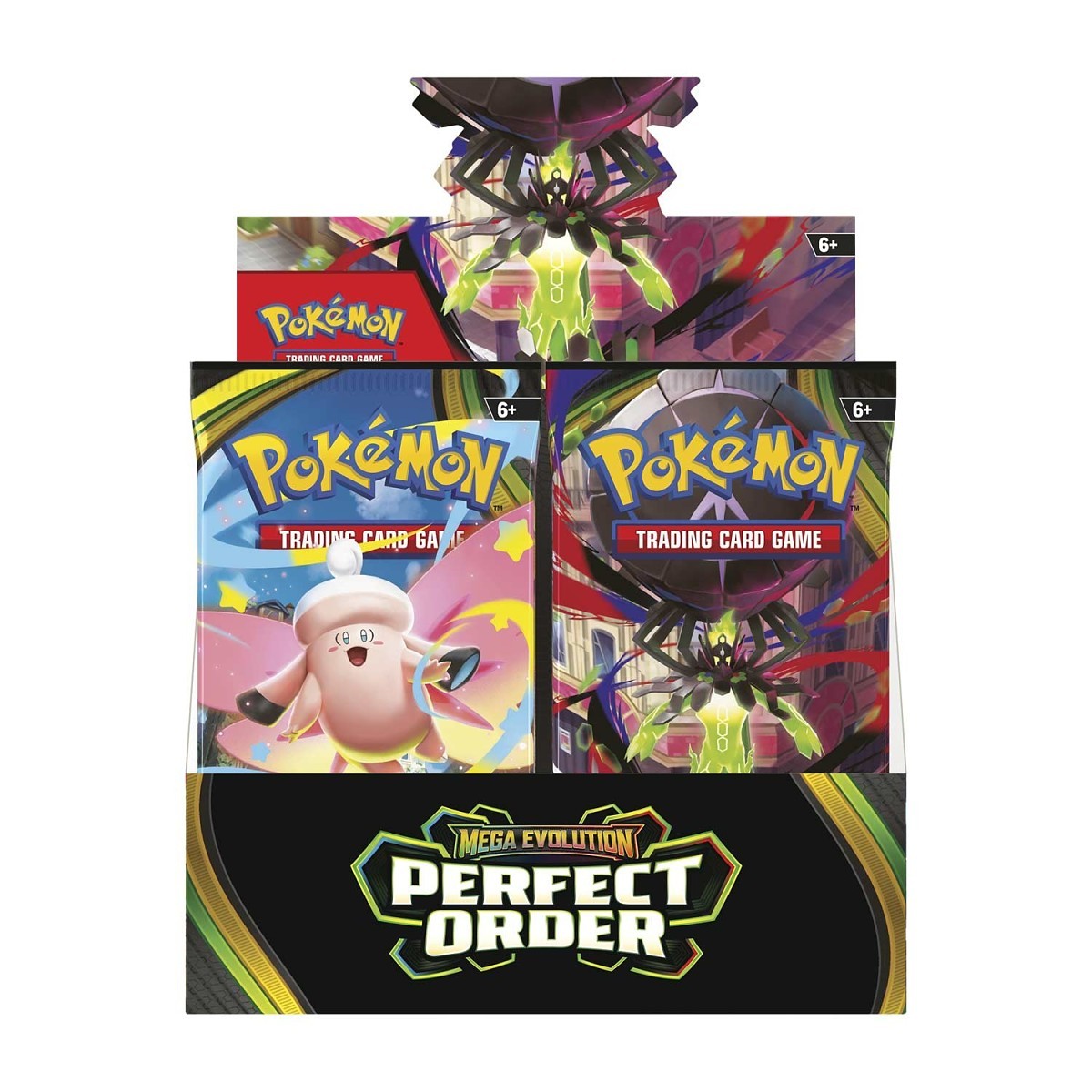 Pokemon Mega Evolution Perfect Order Booster Display, 36 Packs of 10 Cards, English Edition