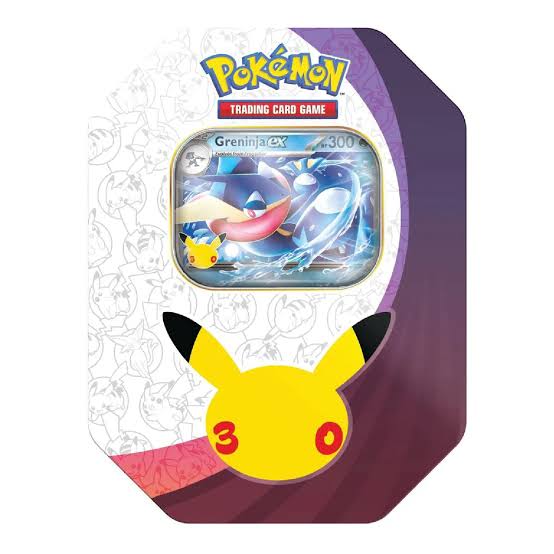 Pokemon 30th Celebration Ex Tin - Greninja, English Edition