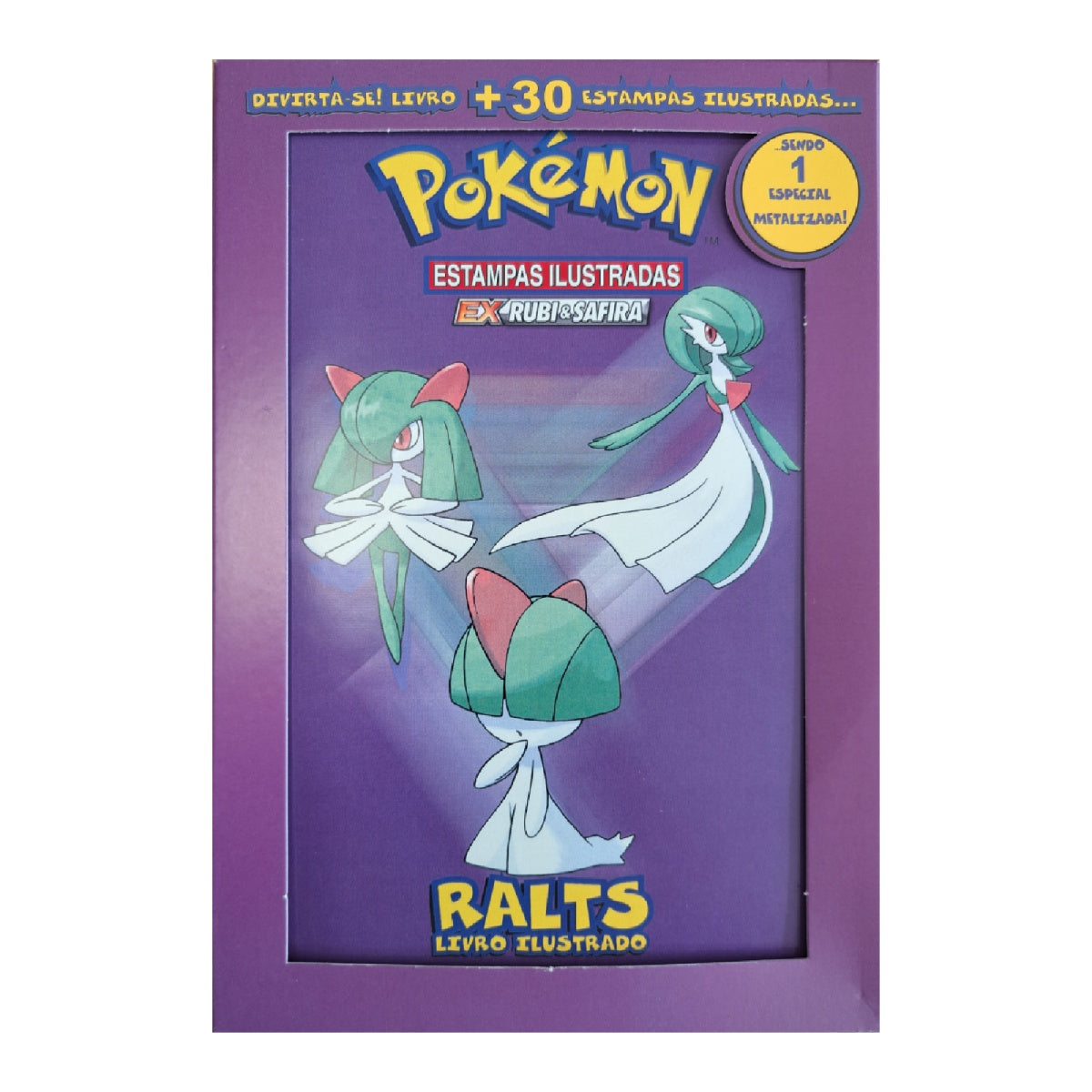 pokemon tcg starter set ralts com livro ilustrado pt
