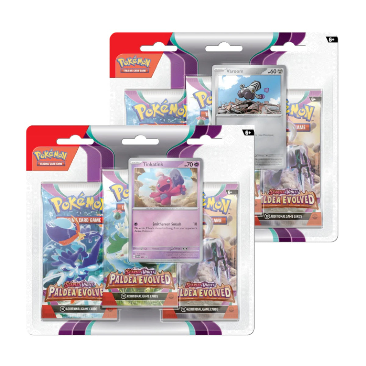 pokemon scarlet and violet2 tinkatink triple booster blister pack en