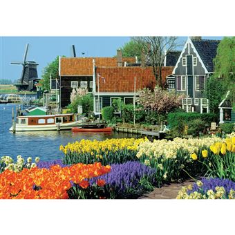 puzzle 1000 peças zaanse schans the netherlands