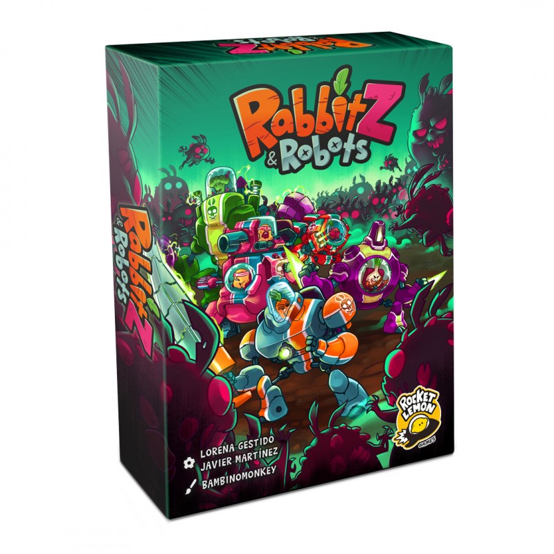 RabbitZ & Robots Juego de Mesa, Edicíon en Español