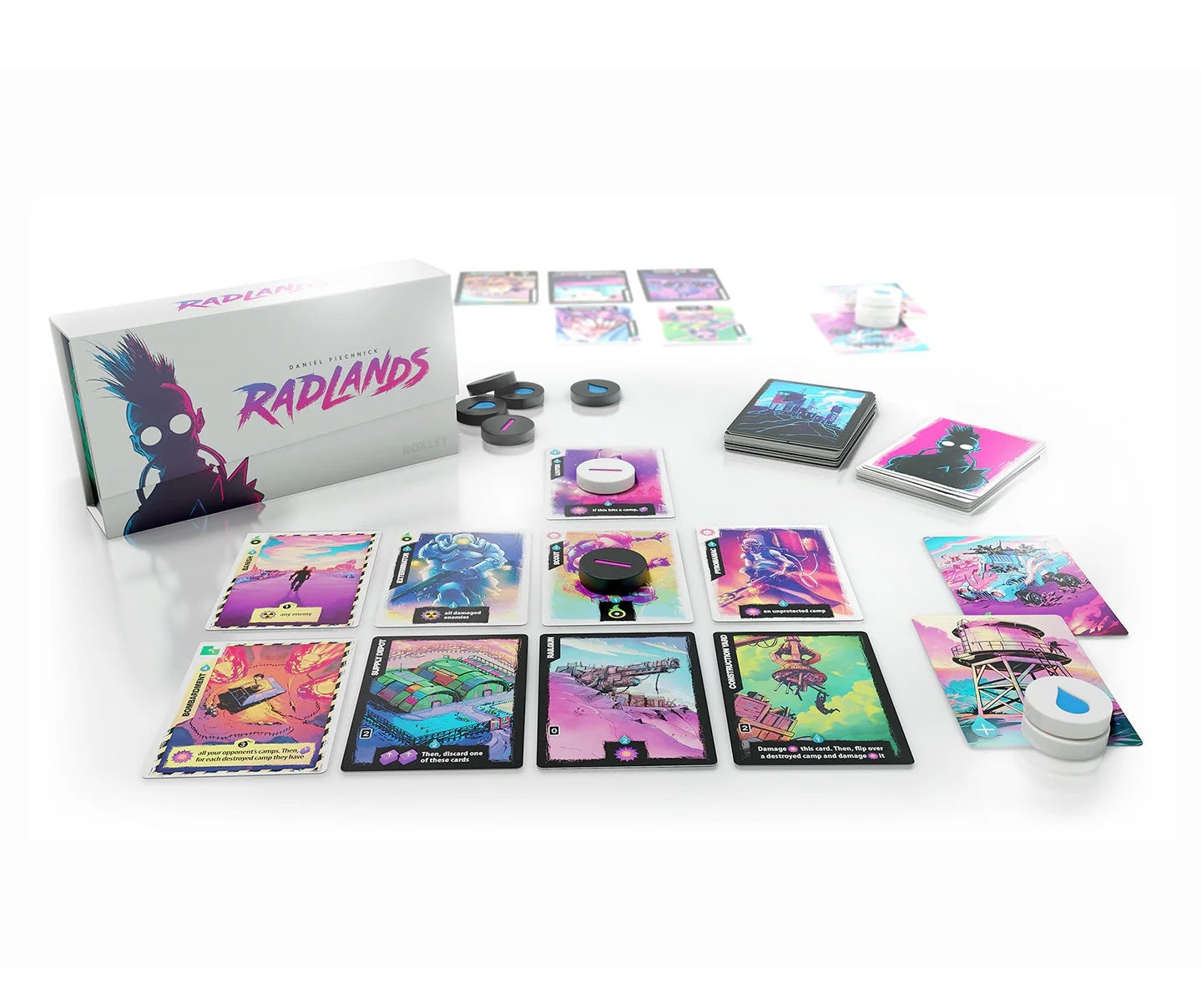 Radlands Deluxe Game, English Edition