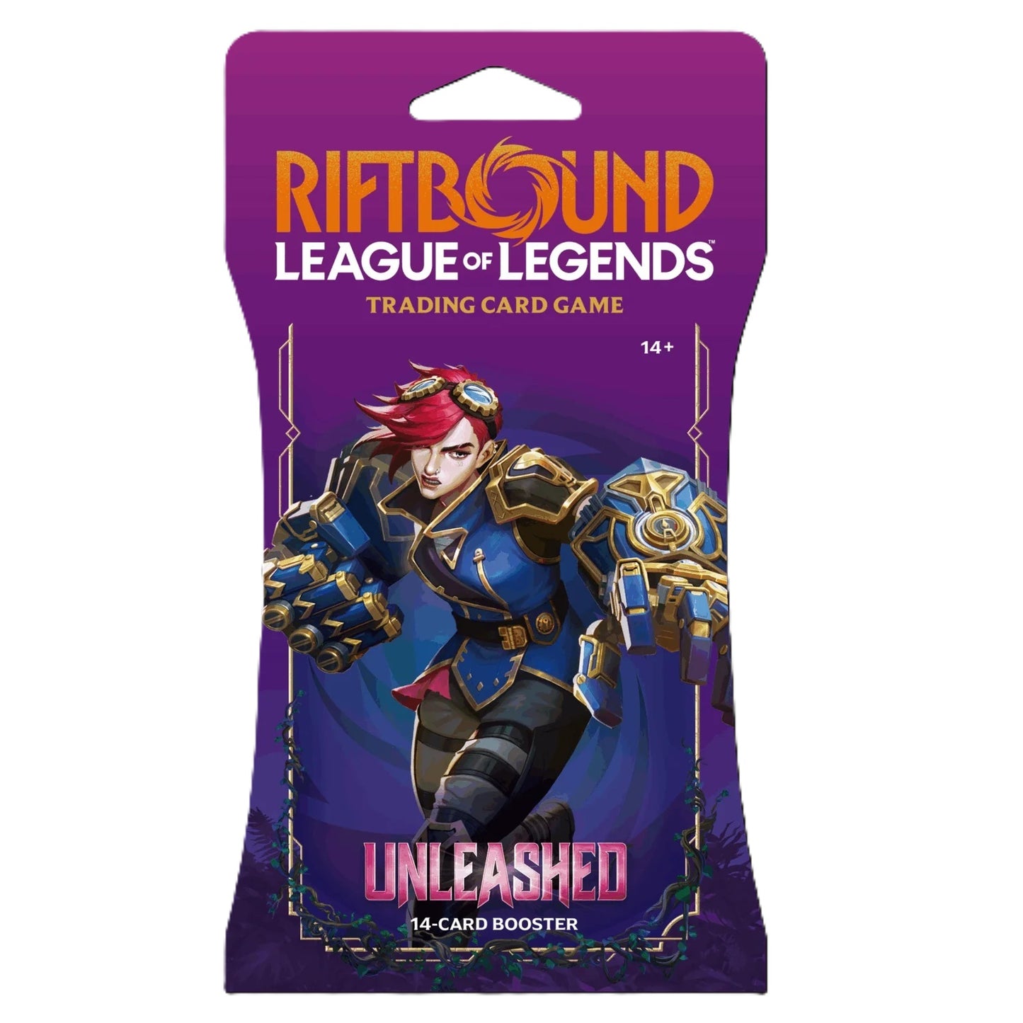 Riftbound: League of Legends Unleashed: Display of 24 Packs of 14 Boosters, English Edition