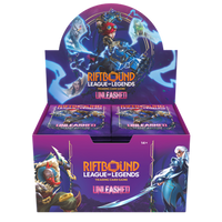 Riftbound: League of Legends Unleashed: Display of 24 Packs of 14 Boosters, English Edition