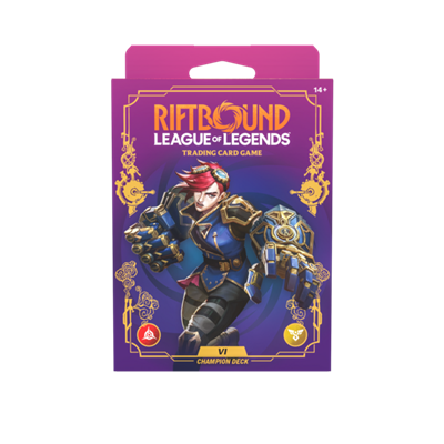 Riftbound: League of Legends Unleashed: Champion Deck - Vi , English Edition