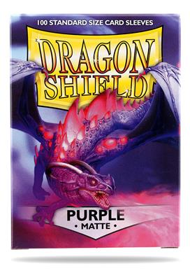 Dragon Shield Matte Card Game Sleeves, 63 x 88, Pack of 100, 120 Micron
