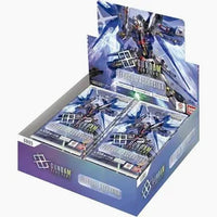 Gundam Freedom Ascension GD05 Booster Display, 24 Packs of 12 Cards, English