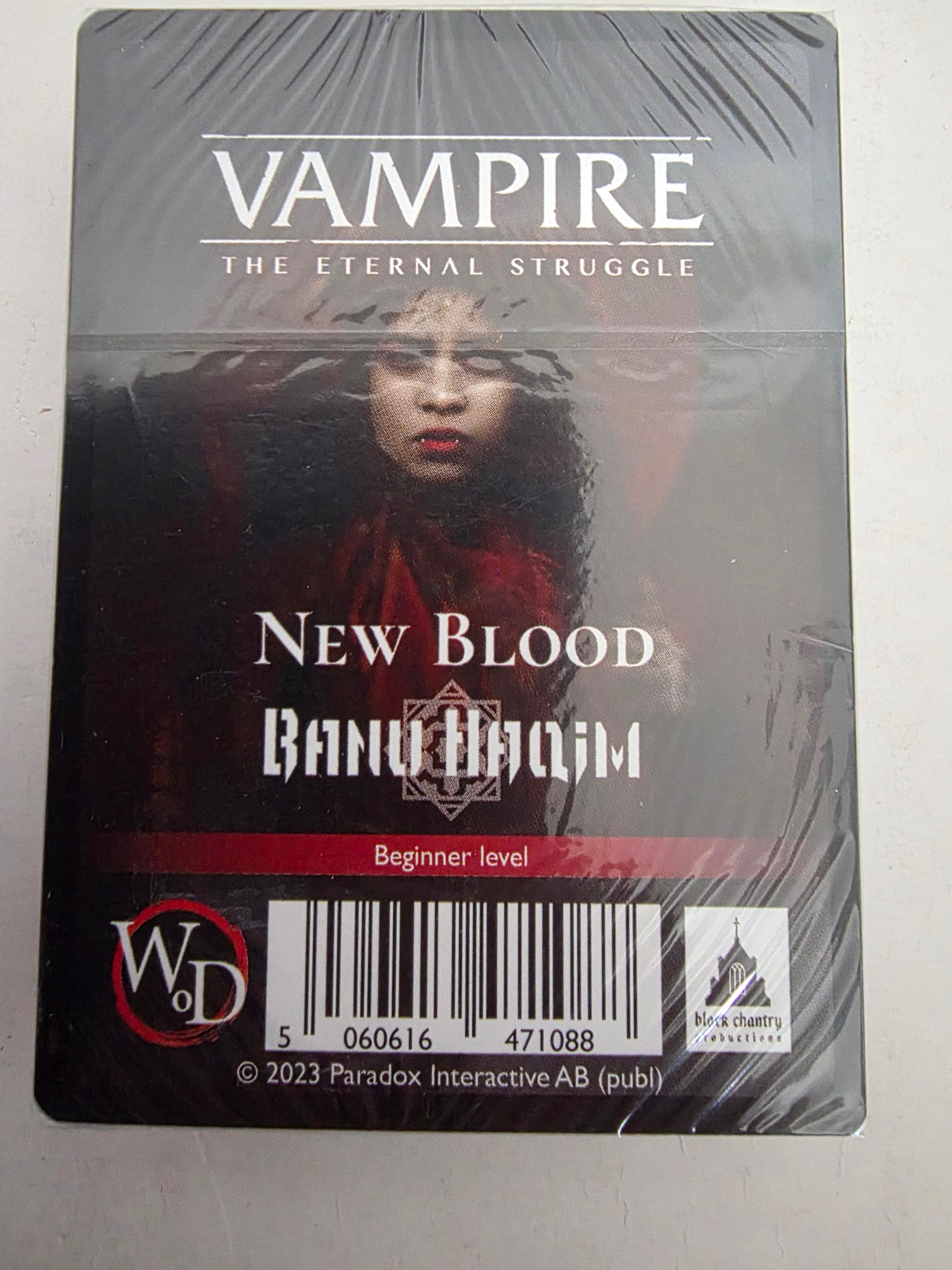 Vampire: The Eternal Struggle Fifth Edition New Blood Banu Haqim, English