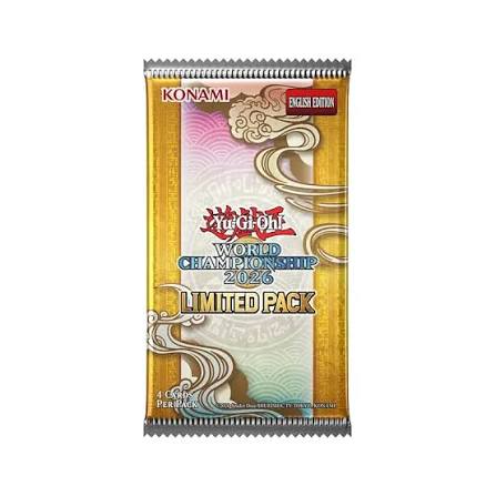 Yu-Gi-Oh Limited Pack World Championship 2026 Booster Display of 10 Packs, English